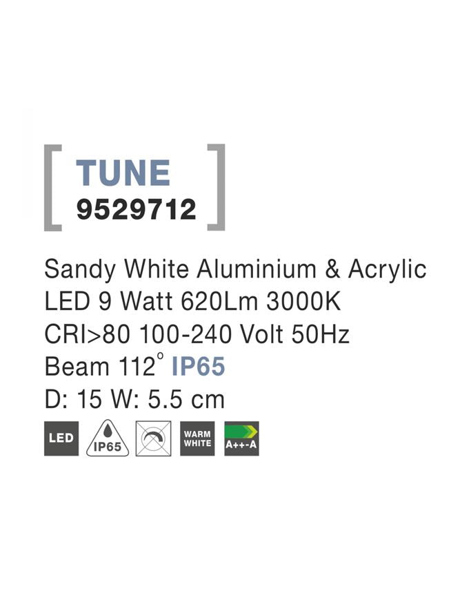 Aplica exterior Nova Luce TUNE 9529712