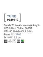 Aplica exterior Nova Luce TUNE 9529712
