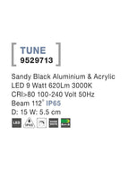 Aplica exterior Nova Luce TUNE 9529713