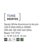 Aplica exterior Nova Luce TUNE 9529720