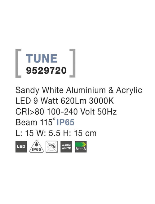 Aplica exterior Nova Luce TUNE 9529720