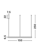 Lustra Nova Luce MOTIF 9530205