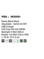Aplica Nova Luce VIDA 9533521