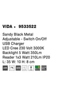 Aplica Nova Luce VIDA 9533522