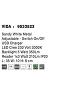Aplica Nova Luce VIDA 9533523