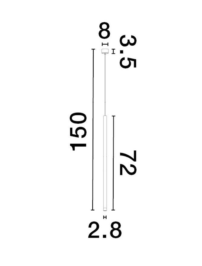 Pendul Nova Luce DANDIA 9540200