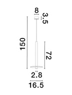 Pendul Nova Luce DANDIA 9540201