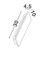 Aplica exterior Nova Luce LUNA 9540234