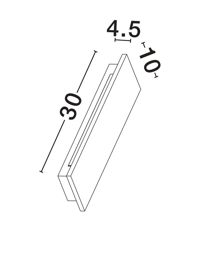 Aplica exterior Nova Luce LUNA 9540234