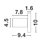 Aplica Nova Luce NANO 9540247
