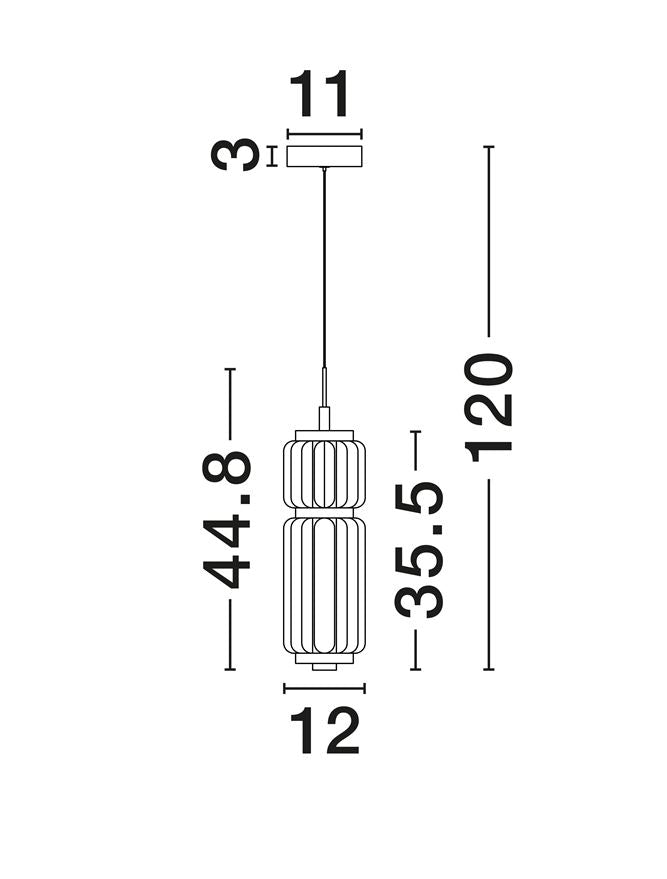 Pendul Nova Luce LIESSA 9540291