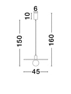 Pendul Nova Luce VRAHOS 9540335