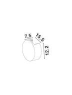 Aplica gips Nova Luce AWA 9540402