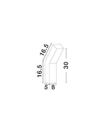 Aplica gips Nova Luce RAGGIO 9540405