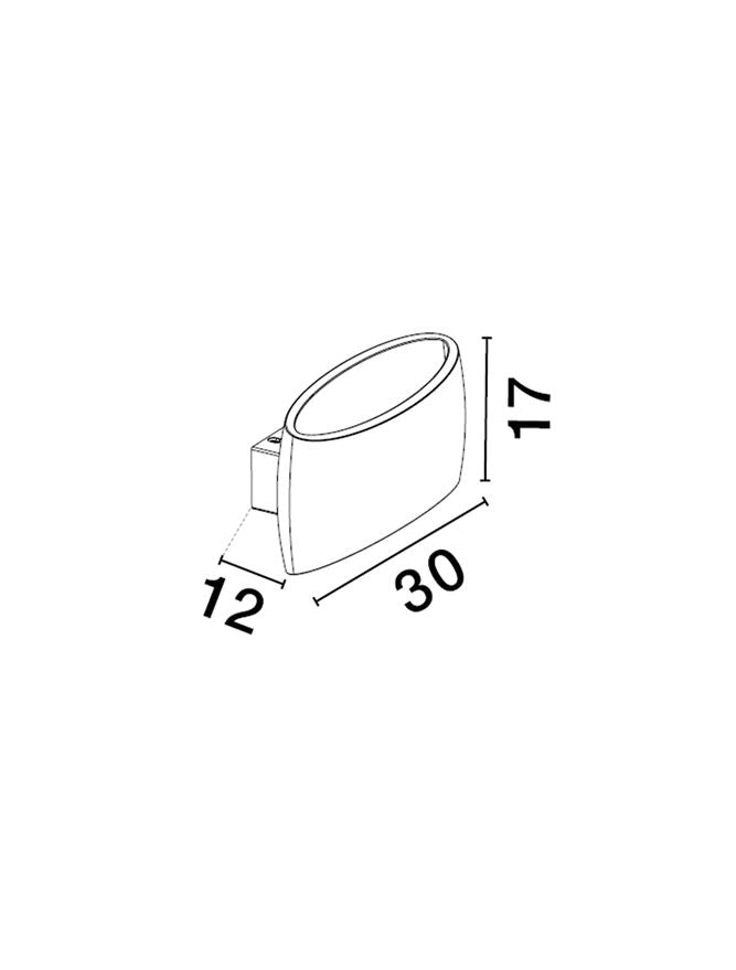 Aplica Nova Luce PEZZO 9540409
