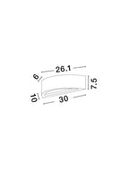 Aplica Nova Luce TIDAL 9540410