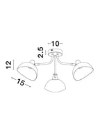 Lustra Nova Luce GETI 9555807