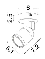 Aplica Nova Luce ORSON 9555814