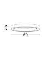Plafoniera Nova Luce STING 9558610