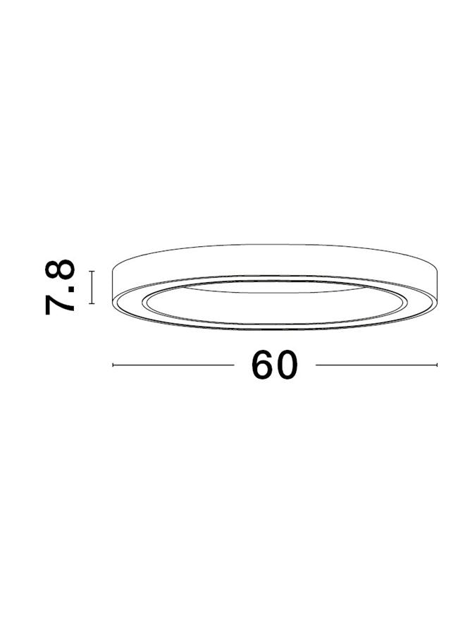 Plafoniera Nova Luce STING 9558620