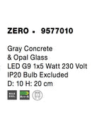 Veioza Nova Luce ZERO 9577010