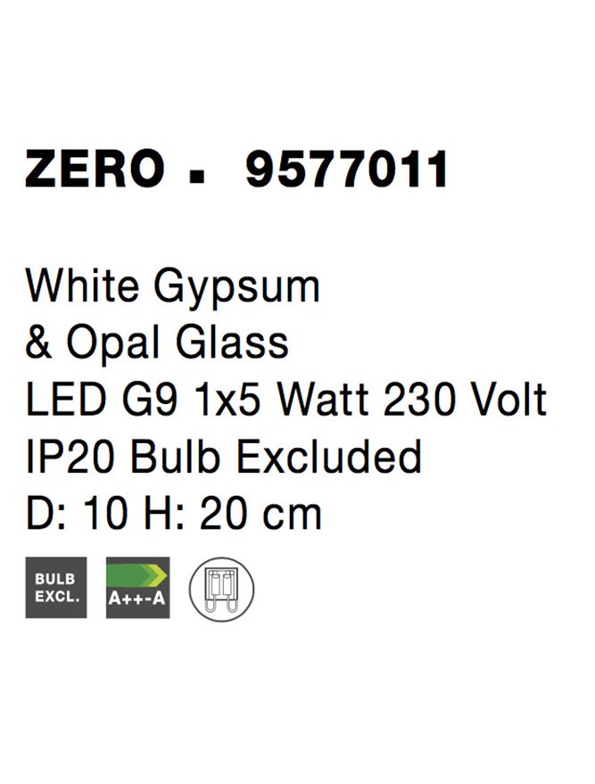 Veioza Nova Luce ZERO 9577011