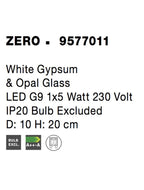Veioza Nova Luce ZERO 9577011