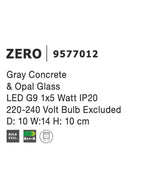 Aplica Nova Luce ZERO 9577012