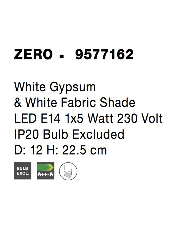 Veioza Nova Luce ZERO 9577162