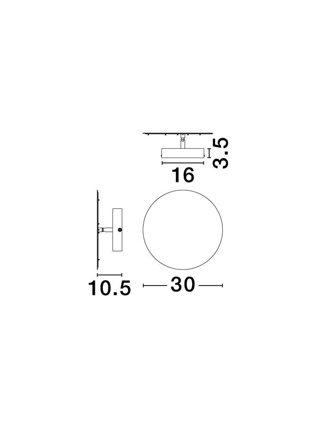 Aplica Nova Luce ALIDA 9580600