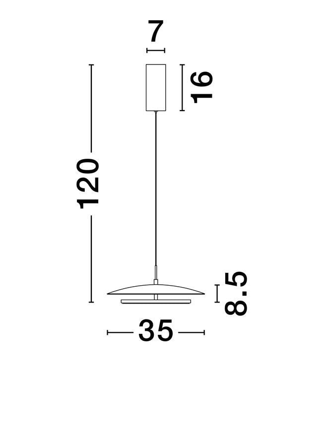 Pendul Nova Luce OLOS 9580700