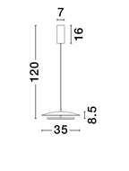 Pendul Nova Luce OLOS 9580700