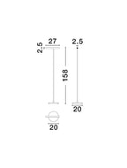 Lampadar Nova Luce ELLI 9580924