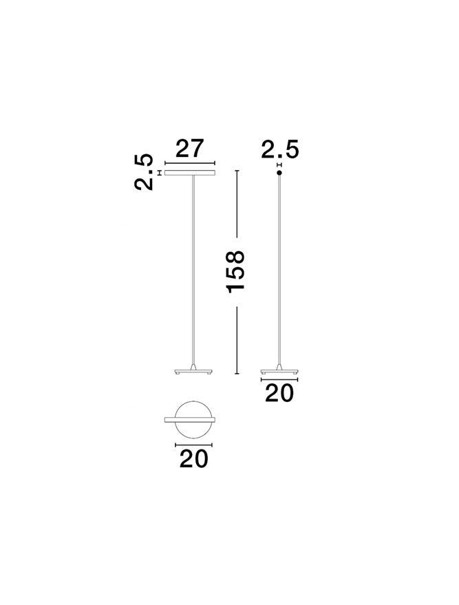 Lampadar Nova Luce ELLI 9580924