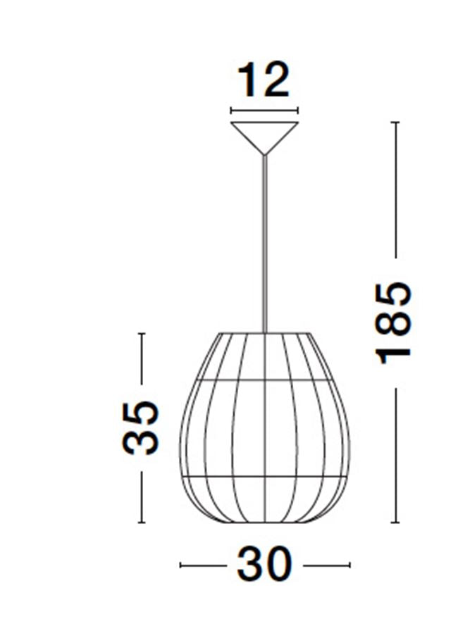 Pendul Nova Luce MARLO 9586501