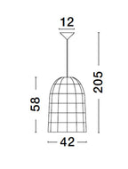 Pendul Nova Luce GRIFFIN 9586506