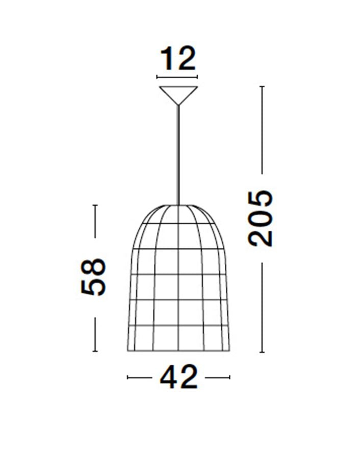 Pendul Nova Luce GRIFFIN 9586506