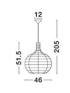 Pendul Nova Luce GRIFFIN 9586508