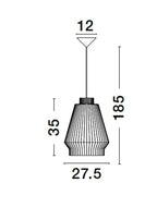 Pendul Nova Luce BREDO 9586510