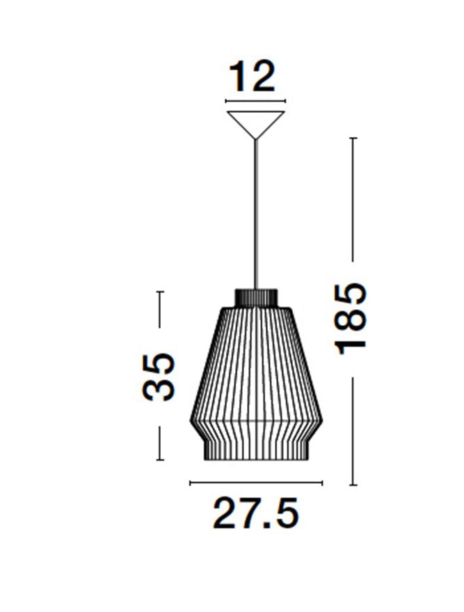 Pendul Nova Luce BREDO 9586510