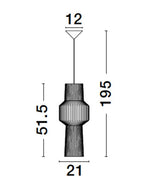 Pendul Nova Luce BREDO 9586511