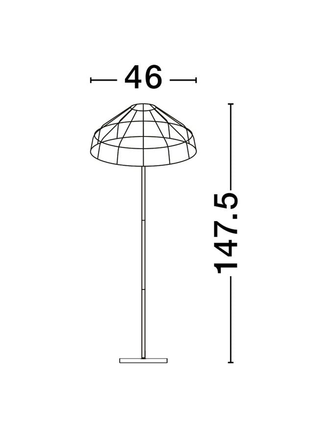 Lampadar Nova Luce CARO 9586529