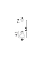 Pendul Nova Luce DENA 9586603