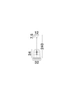 Pendul Nova Luce SORELLO 9586615