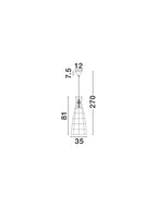 Pendul Nova Luce NIRO 9586620