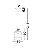 Pendul Nova Luce SOLITA 9586653