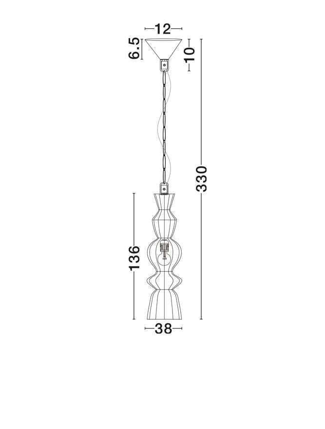 Pendul Nova Luce BREENA 9586660