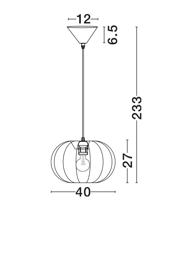 Pendul Nova Luce DELINA 9586669