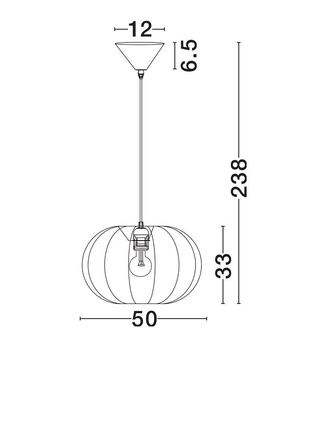 Pendul Nova Luce DELINA 9586670