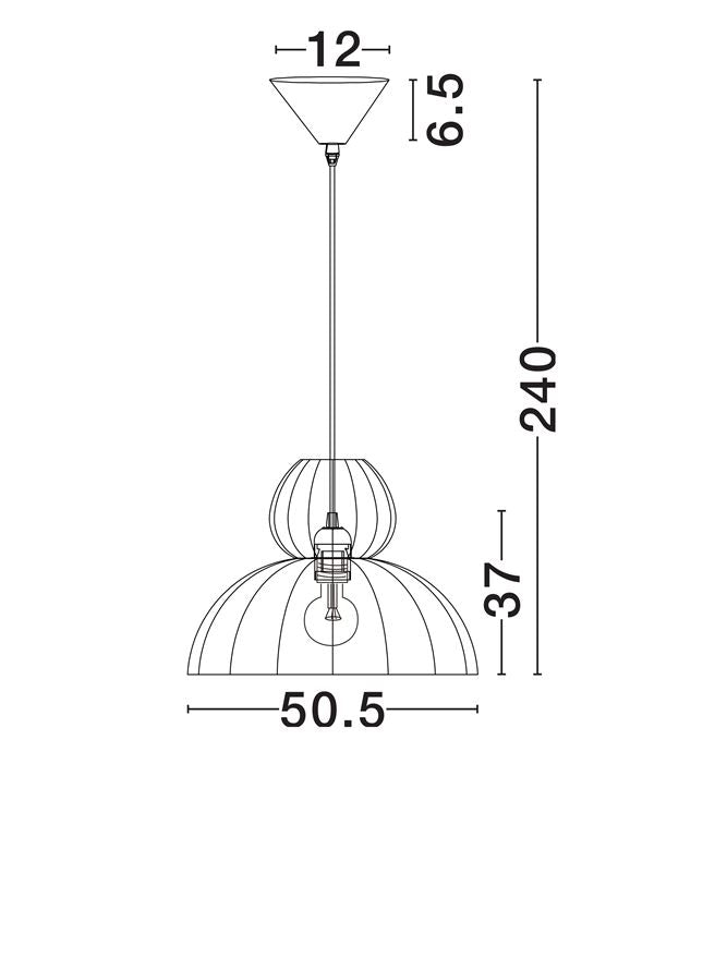 Pendul Nova Luce DELINA 9586672